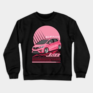 Honda Fit GK5 Pink Crewneck Sweatshirt